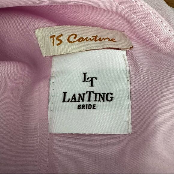 LT Lanting TS Couture Bride Blush Pink Dress NWT - Picture 12 of 15